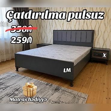 matras olculeri: Yeni, İkinəfərlik çarpayı, Matras ilə — 1