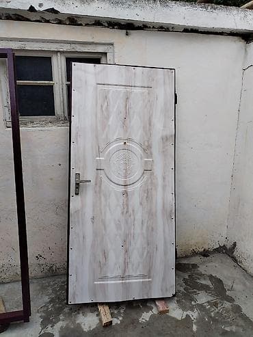 qapi: 2eded Dəmir giriş qapısı və qutu (karkas) komplekti - Material: tam — 4