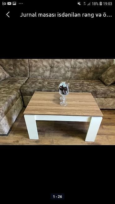 Мебель на заказ: Прямой стол, Нераскладной, Без колесиков, Ламинат текстурный, С гарантией — 1