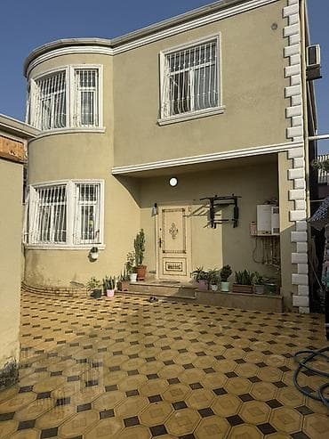 ev elanlari 2022: Satılır: 2 mərtəbəli həyət evi - Müasir dizaynlı, dairəvi ön fasadlı — 2
