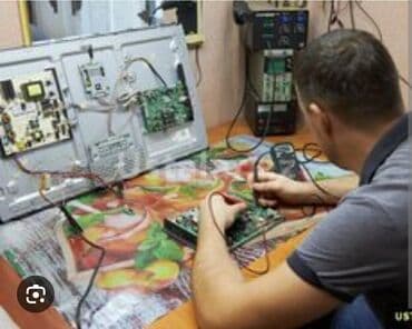 Sifarişlə əl işləri: Televizor usta temir led lsdi smart tevelerin temiri peyk antenlerinin — 7