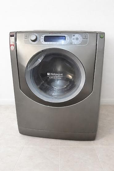 paltaryuyan rezini: Paltaryuyan maşın Hotpoint Ariston, 9 kq, İşlənmiş, Avtomat, Qurutmasız, Kredit yoxdur, Pulsuz çatdırılma — 1