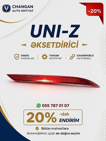 zapcast kimi: CHANGAN UNI-Z ehtiyat hissələri • Model uyğunluğu: Changan UNI-Z • — 5
