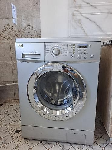 motorlar: Paltaryuyan maşın LG, 5 kq, İşlənmiş, Avtomat, Qurutmasız — 3