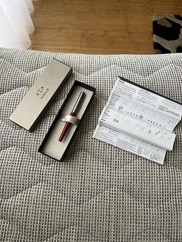 parker qələm: Parker orijinal Pero öz orijinal qutusunda və sənədləri ilə birlikdə — 2