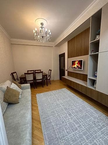 ev ucuz: Mənzildə tam təmirli sanitar qovşağı və geniş dəhliz mebeli satılır — 9