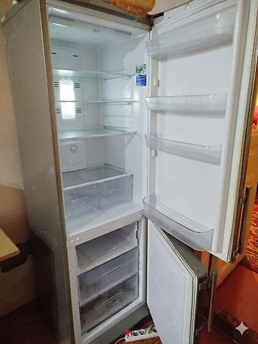 İşlənmiş 2 qapılı Indesit Soyuducu Satılır, rəng - Gümüşü — 1