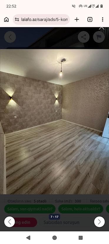 qara qarayev m: 300 kv. m, 5 otaqlı — 5