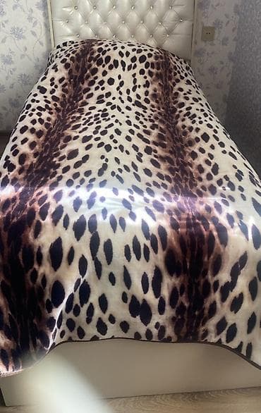 ucuz parcalar: Rəng - Qəhvəyi Mikrofiber Pled — 1