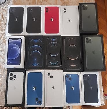 IPhone boş qutular hər biri 30 Sirada olanlar var.satilan siradan