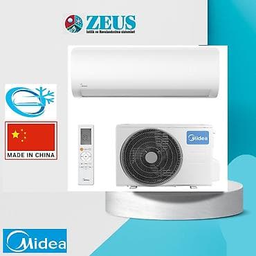 lalafo az vito: Kondisioner Midea, Yeni, 100-dən çox kv. m, Split sistem, Ödənişli quraşdırma — 1