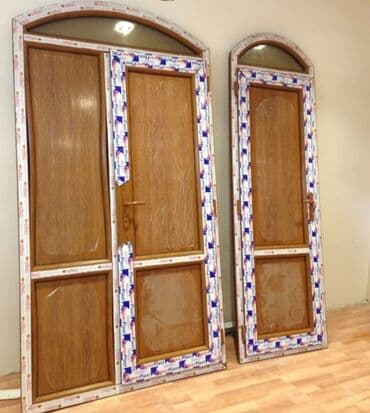 plastik qapılar: Yeni Plastik qapı Zamok və çərçivə ilə, Zəmanətli, Pulsuz quraşdırma, Pulsuz çatdırılma, Ünvandan götürmə, Rayonlara çatdırılma — 20