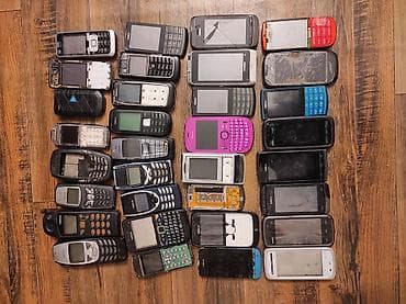 Köhnə mobil telefonlar və ehtiyat hissələri lotu - Marka və modellər — 4