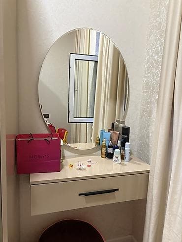 künc divan ölçüləri: 4 qapılı, Güzgülü, Bej, Kupe, Düz dolab — 2