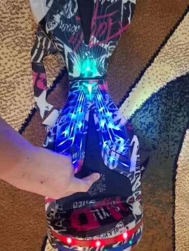 шаршекеев физика 11 класс: Qrafiti dizaynlı elektrikli hoverboard (segway) - Rəngarəng qrafiti — 5