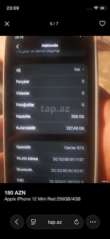 IPhone 12 mini, 256 GB — 6
