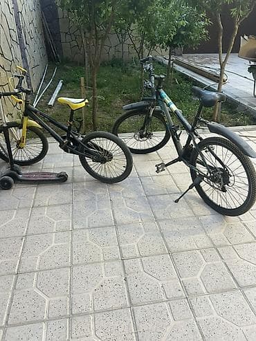 Velosipedlər dəsti - Böyüklər üçün dağ velosipedi: 26" təkərlər