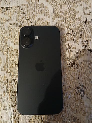 IPhone 16, 256 GB, Qara, Face ID lalafo.az -da IPhone 16, 256 GB, Qara, Face ID