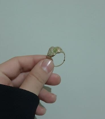 yeni sirga modelleri: Üzük, 585 Əyar, Qaşsız — 4