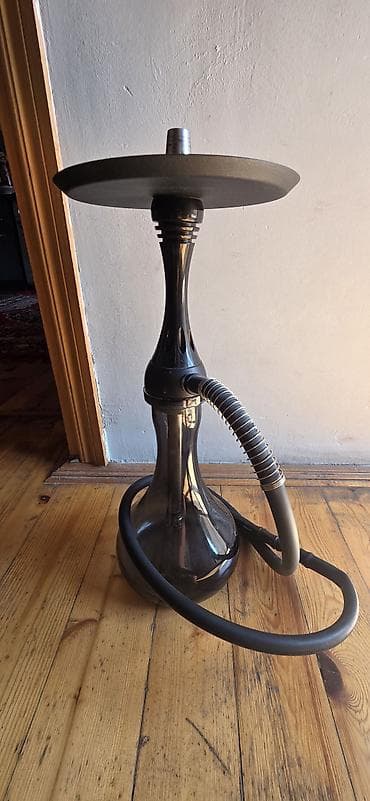 qara pp: Nargilə dəsti – Alpha Hookah tavası ilə Məhsulun təsviri: - Brendli — 2