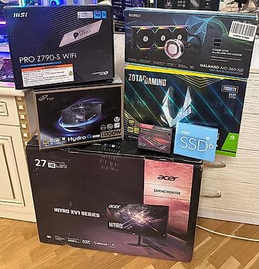 Yüksək performanslı oyun və peşəkar yaradıcılıq üçün toplanmış