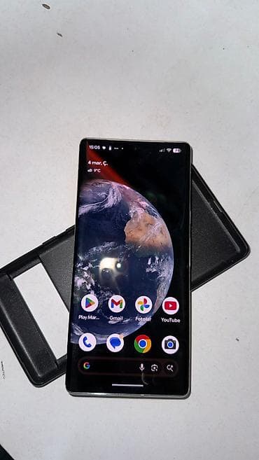 şarj: Google Pixel 6, 256 GB, rəng - Ağ, Sensor, Barmaq izi, Simsiz şarj — 3