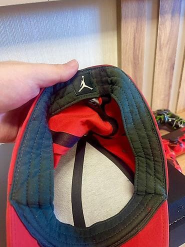 bas: Jordan Jumpman papaq - Rəng: qara - Ön hissə: iri ağ 3D işləməli — 6