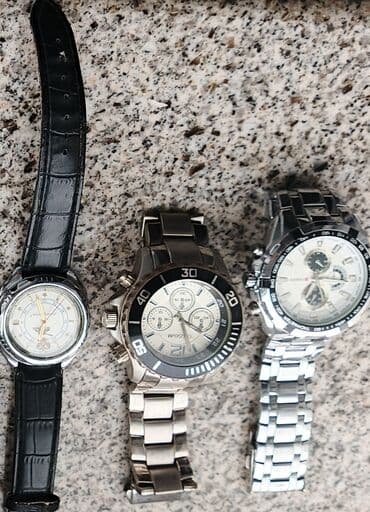 механические часы в баку: İşlənmiş, Saat dəsti, rəng - Qızılı — 4