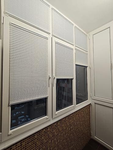 stekan sekilleri: Plisse jalüz pərdələr - İki tərəfli hərəkət sistemi — 2