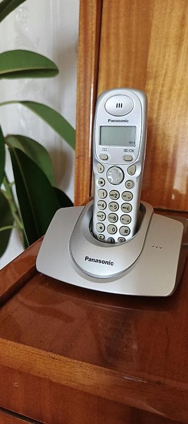 Аристоны: Стационарный телефон Panasonic, Беспроводной, Б/у, Самовывоз, Платная доставка — 9