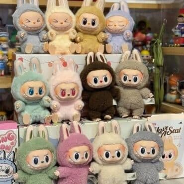 i̇nteraktiv oyuncaq itlər: Labubu Kukla ● Labubu Yumuṣaq kuklalar ● Kola ve Sade olani var ● — 4