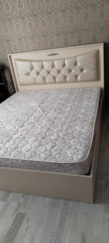 beyerdynamic dt 770: İki nəfərlik yataq dəsti - Rəng: krem/bej - Başlıq: yumşaq süni dəri — 2