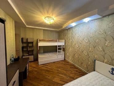 şeki: 3 otaqlı, əşyalı, tam təmirli mənzil kirayə verilir. Mərkəzi Hərbi — 6