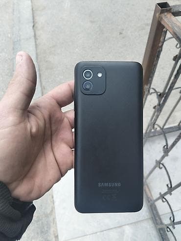 Samsung Galaxy A03, 64 ГБ, цвет - Черный, Две SIM карты — 2