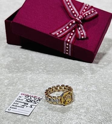 Наручные часы: В комплекте: Кольцо, Кулон, Желтое золото, 585 проба, 5 г — 4