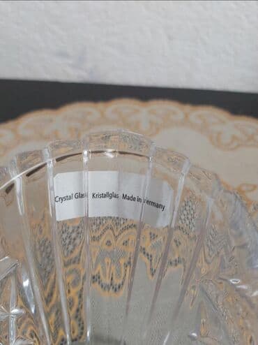 xrustal qablar: Qaz formasında xrustal istifadəsi sizin zövqünüzə qalıb almaniya — 2