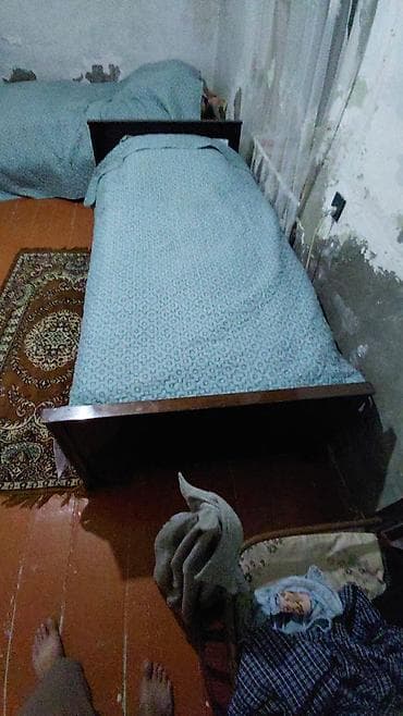 ucuz divan satilir: Təknəfərlik çarpayı, Bazasız, Matras ilə, Siyirməsiz — 3