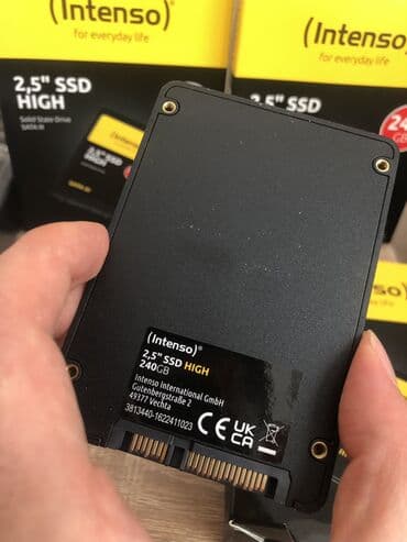 ssd disk qiymeti: Внутренний Накопитель SSD 240 ГБ, 2.5", Новый — 2
