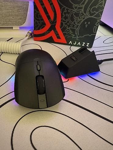 ajazz: AJAZZ simsiz oyun siçanı və maqnitli şarj stansiyası Xüsusiyyətlər: - — 4