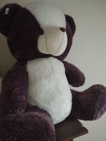 minecraft oyuncaq: Mişka, hündürlük 100 sm, teze, 150 azn alinib, 70 azna satilir — 2