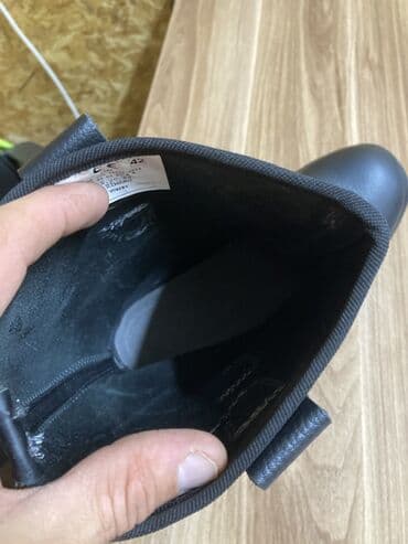 batinka modelleri: Məhsul: İşçi çəkməsi (qara, uzun boğaz) Təsvir: - Material: qalın — 4