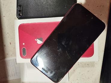 IPhone 8 Plus, 64 GB, Qırmızı, Barmaq izi