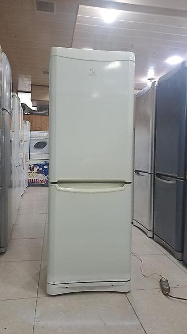 2 qapılı Indesit Soyuducu Satılır, rəng - Boz — 1