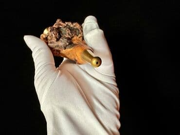 maşın ucun qəlyan: Qeyri-adi dizayna malik, əl işi taxta tənbəki. Ağac kökündən — 6