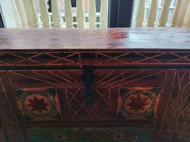 gerbli qepik alışı: Qədimi sandıq, 95x50x48 sm — 3