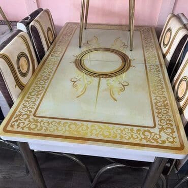 metbext moyka: Mətbəx üçün, Yeni, Açılan, Dördbucaq masa, 4 stul — 24