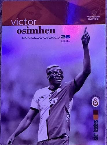 Mythos Cards kolleksion kartı – “Stat Leaders” seriyası - Oyunçu — 1