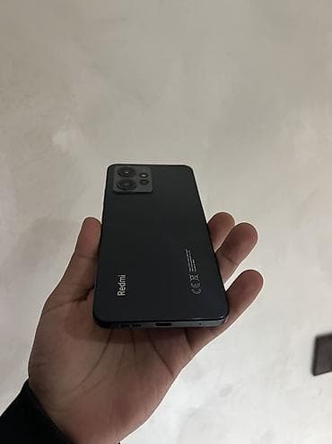 13 pro max case: Redmi Note 12, 128 GB, rəng - Göy, Face ID — 5