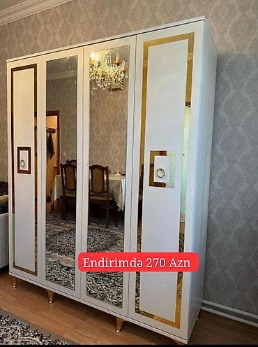 balaca skaflar: Dolab modelimiz endirimdə 
380 azn yox 270 azn 
Yenidir — 1