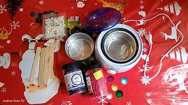 qizdirici pecler: Pro-Wax 100 mum qızdırıcı seti - Peşəkar istifadə üçün elektrikli mum — 3